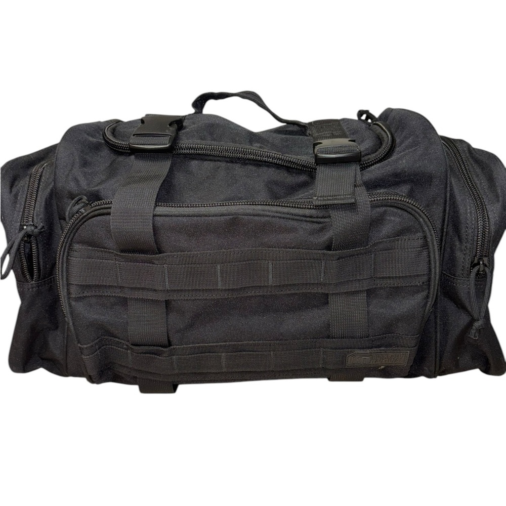 Highland Tactical Winchester Duffle Molle Webbing Squad Military Bag Black - Picture 3 of 10